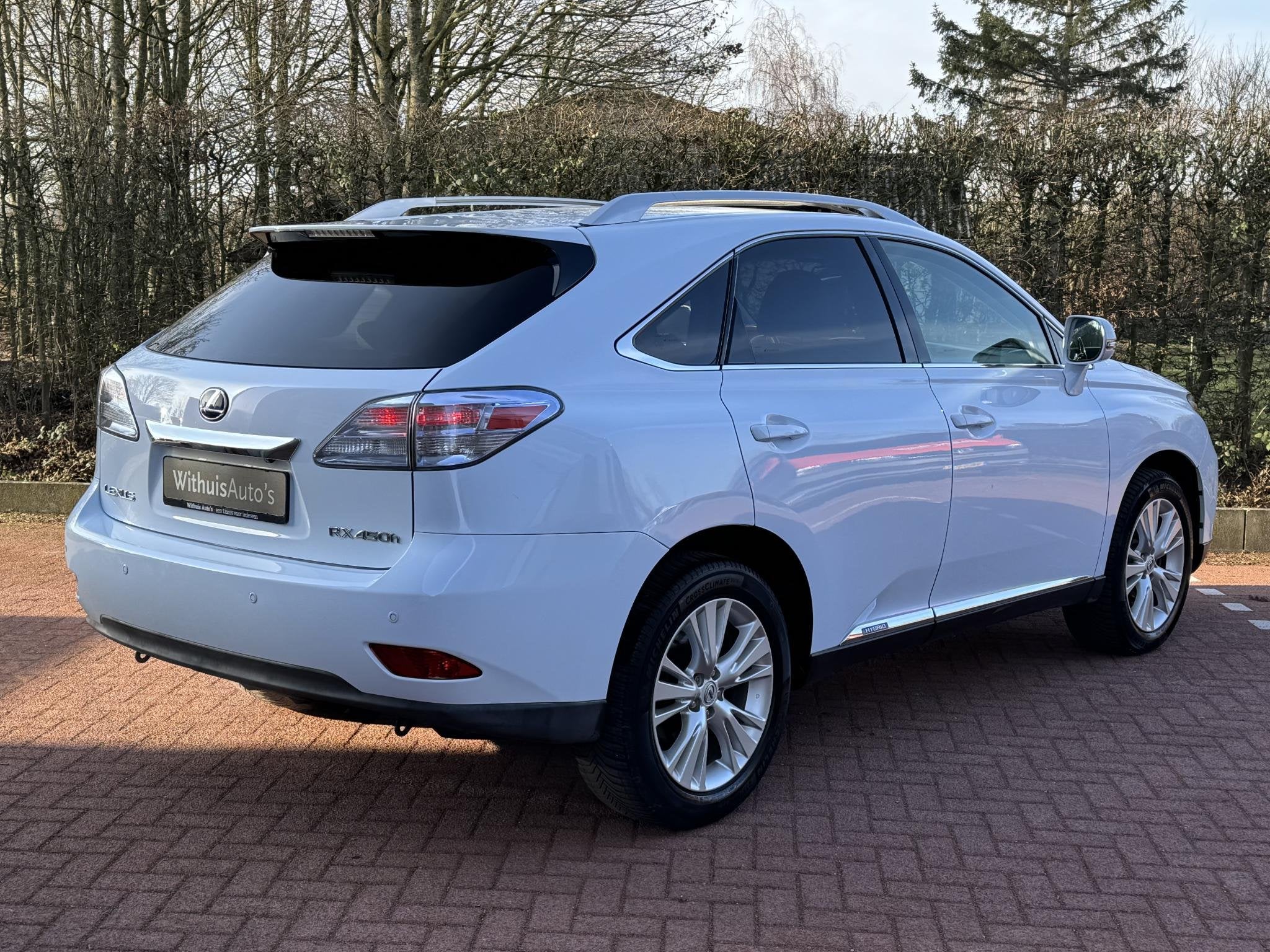 Lexus RX 450h 4WD President HUD MarkLevinson (1e eigenaar), Auto's, Automaat, Euro 5, Gebruikt, Wit