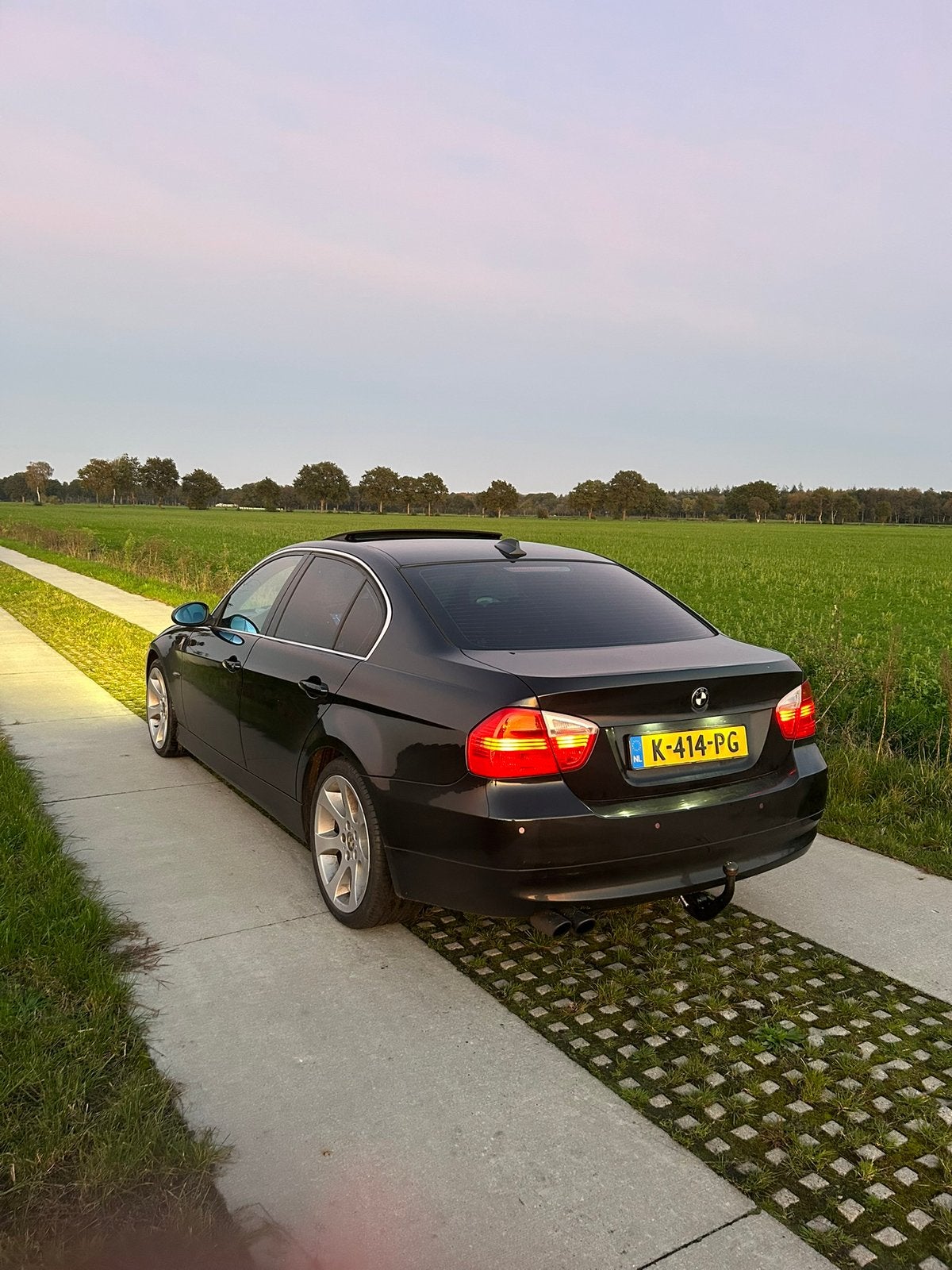BMW 3-Serie 2.5 325XI AUT 2007 Zwart, Auto's, Automaat, 2497 cc, 1535 kg, Zwart