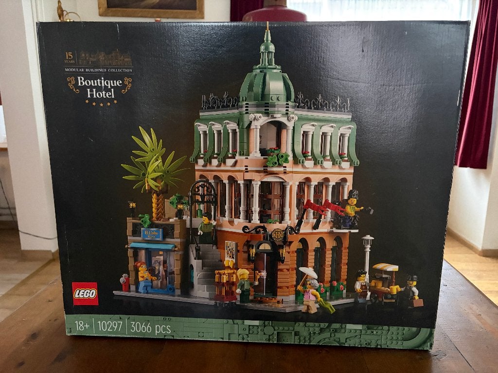 Lego 10297 Boetiekhotel, Lego, Ophalen of Verzenden, Zo goed als nieuw, Creator