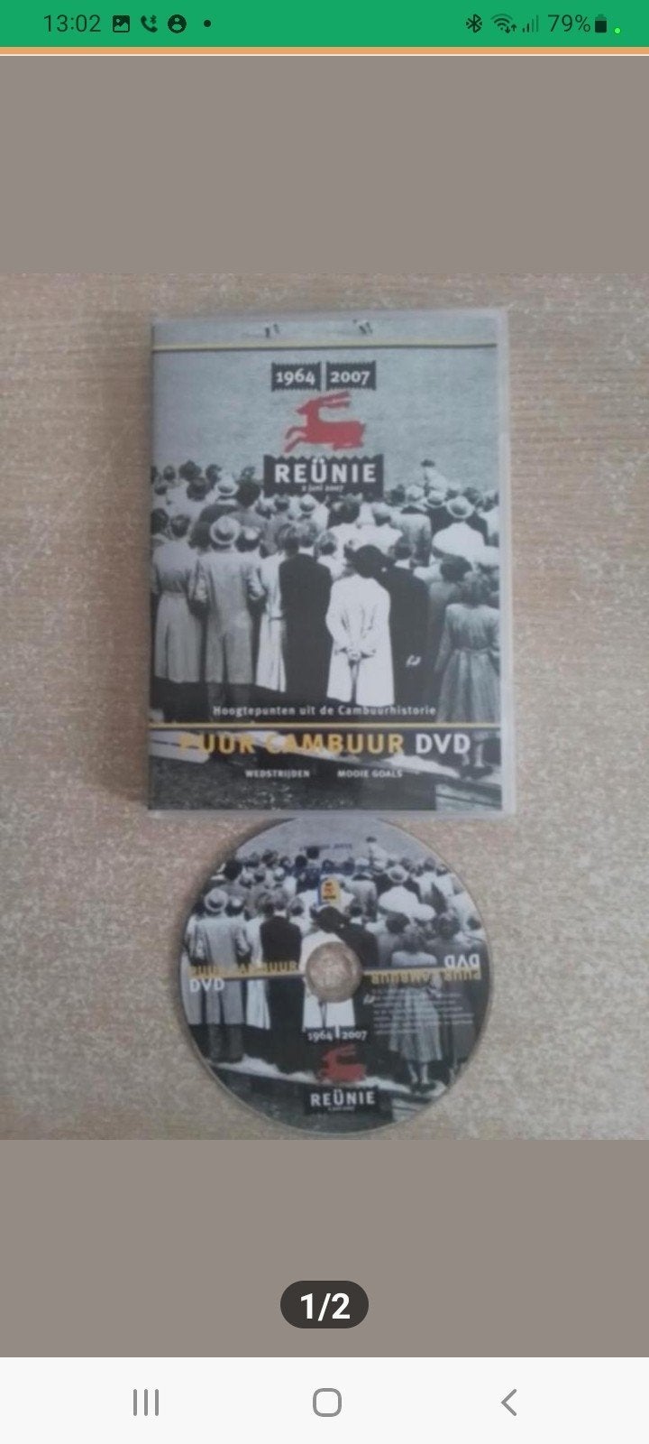 Dvd Puur Cambuur Reünie 1964 tot 2007, Cd's en Dvd's, Alle leeftijden, Ophalen of Verzenden, Nederlands, Sport