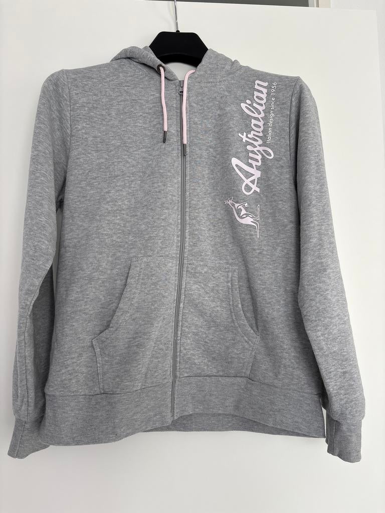 Australian Hoodie Grijs Maat L, Ophalen of Verzenden, Zo goed als nieuw, Maat 42/44 (L), Grijs