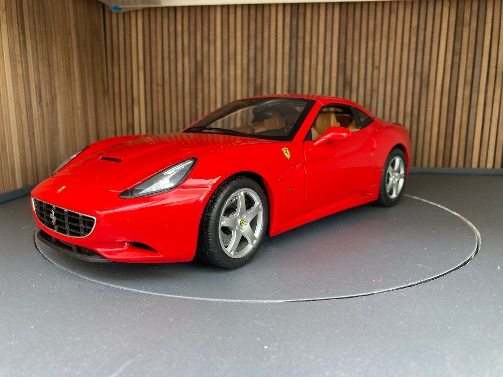 Ferrari California 1:18 Hot Wheels Elite Rood MJ, Hobby en Vrije tijd, Ophalen of Verzenden, Zo goed als nieuw, Auto, Hot Wheels