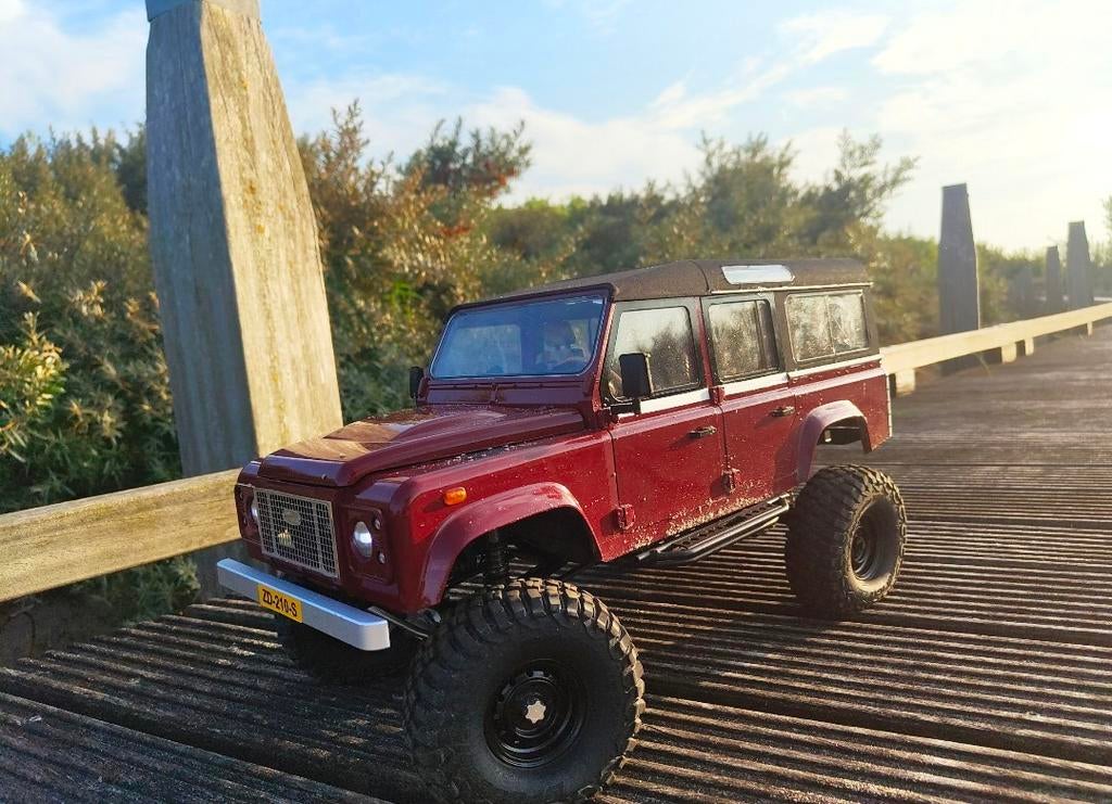 Traxxas TRX 4 Defender Legendmotorco, Hobby en Vrije tijd, Modelbouw | Auto's en Voertuigen, Zo goed als nieuw, Auto, Groter dan 1:32