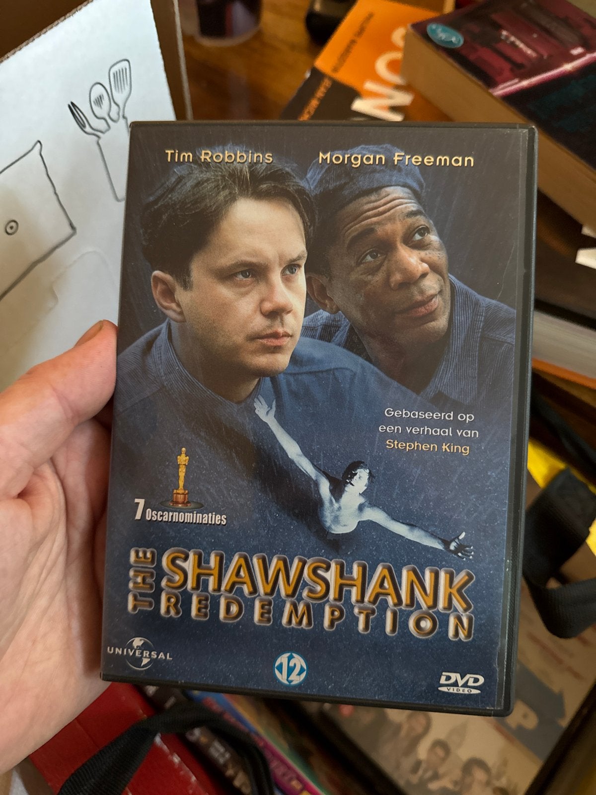 The Shawshank Redemption DVD - Klassieker met Tim Robbins, Waargebeurd drama, Nederlands, Ophalen of Verzenden, Vanaf 12 jaar