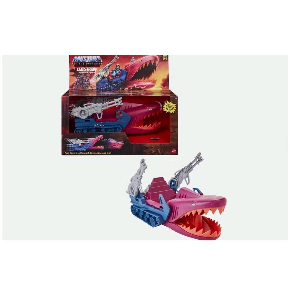 Mattel Masters of the Universe Origins Landshark Voertuig, Nieuw, Ophalen of Verzenden, Service.nl@mattel.com, Mattel