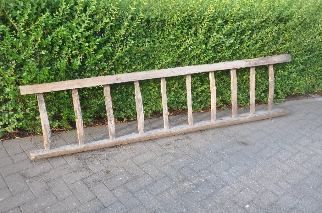 antieke ladder, Ophalen
