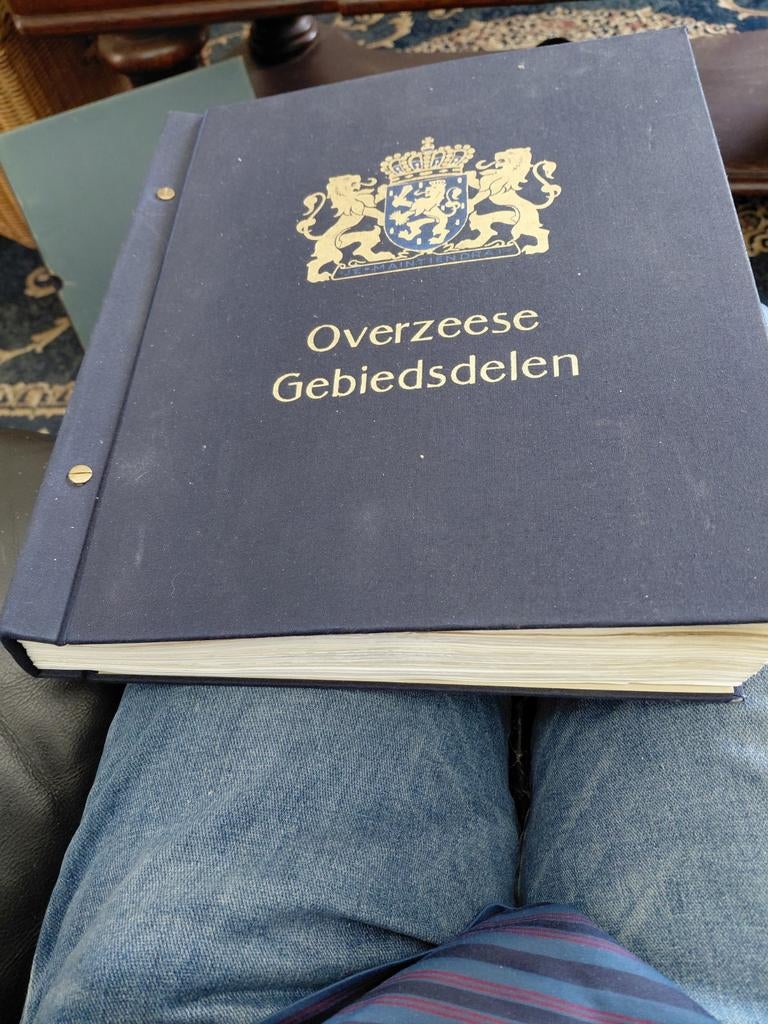 Davo album overzeese gebiedsdelen, Postzegels en Munten, Ophalen of Verzenden, Nederland en Buitenland
