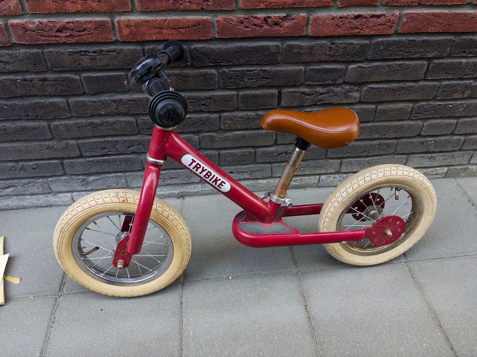 Trybike loopfiets - 3 wieler -banden aan vervanging toe, Kinderen en Baby's, Speelgoed | Buiten | Voertuigen en Loopfietsen, Ophalen