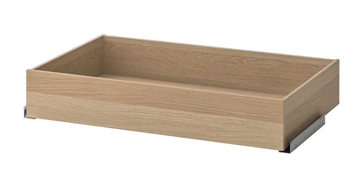 Nieuwe IKEA Komplement Pax lade 100x58 eikeneffect, Ophalen, Eikenhout, 50 tot 100 cm, Zo goed als nieuw
