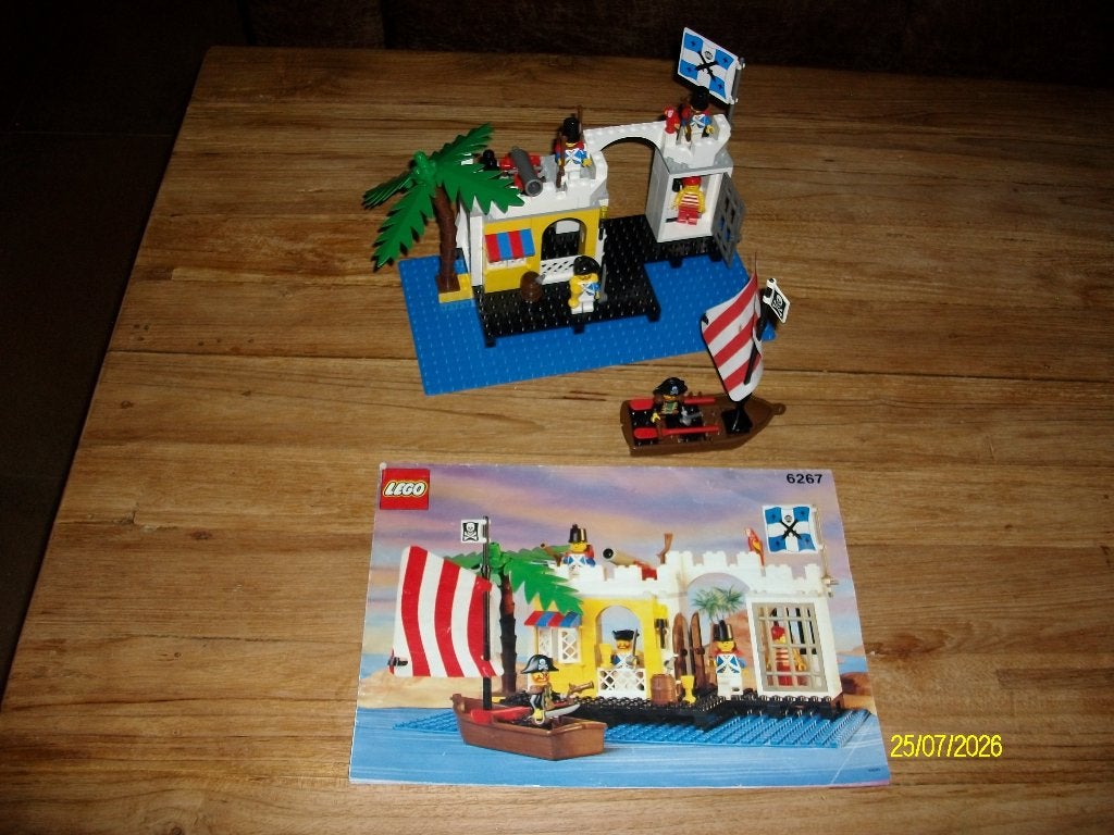 LEGO 6267 Lagoon Lock-Up, Kinderen en Baby's, Gebruikt, Lego, Compleet, Complete set