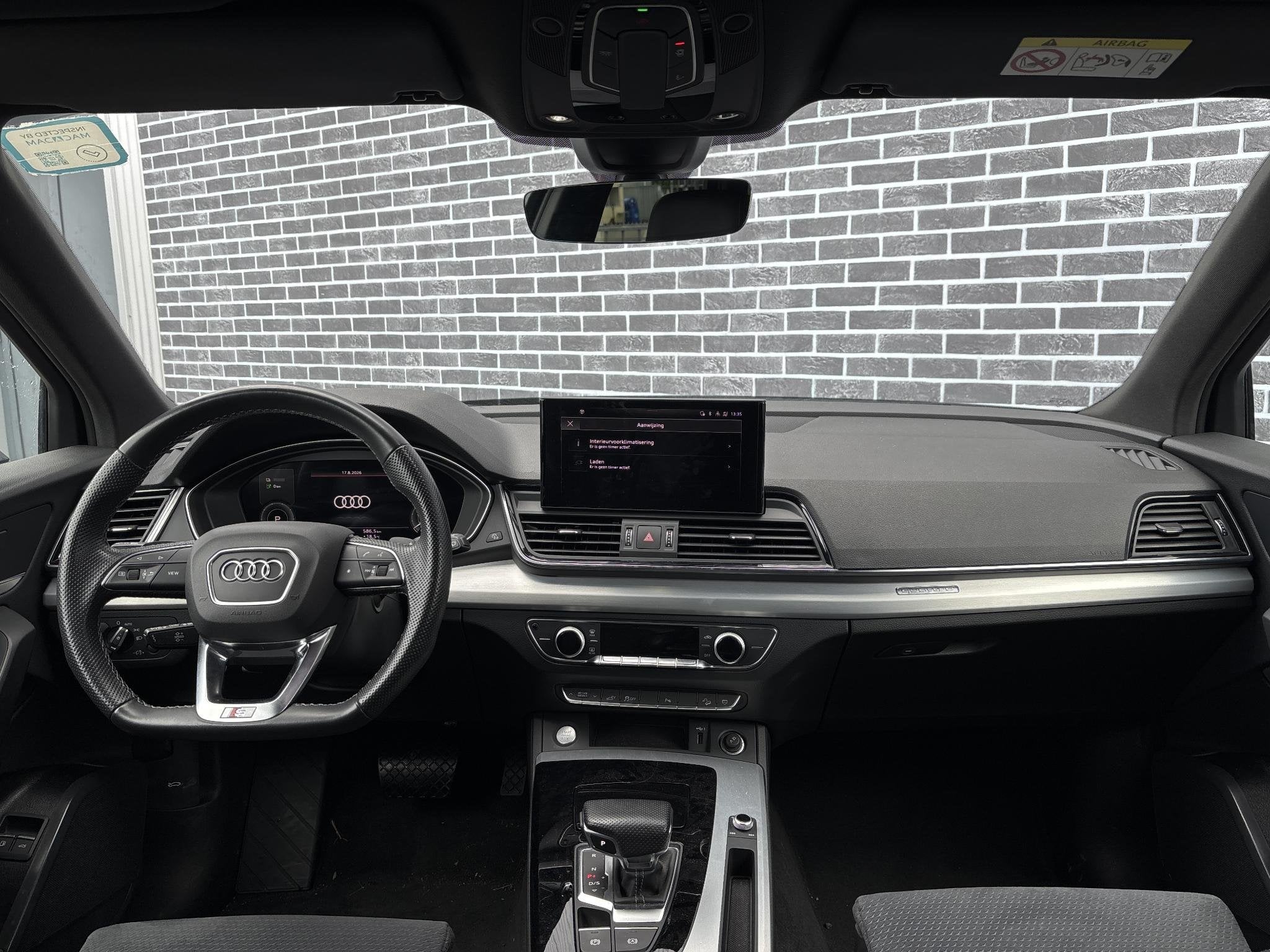 Audi Q5 55 TFSIe S-Edition | Zwart Optiek | Lichtmetalen Vel, Auto's, Automaat, 14 kWh, Gebruikt, Euro 6