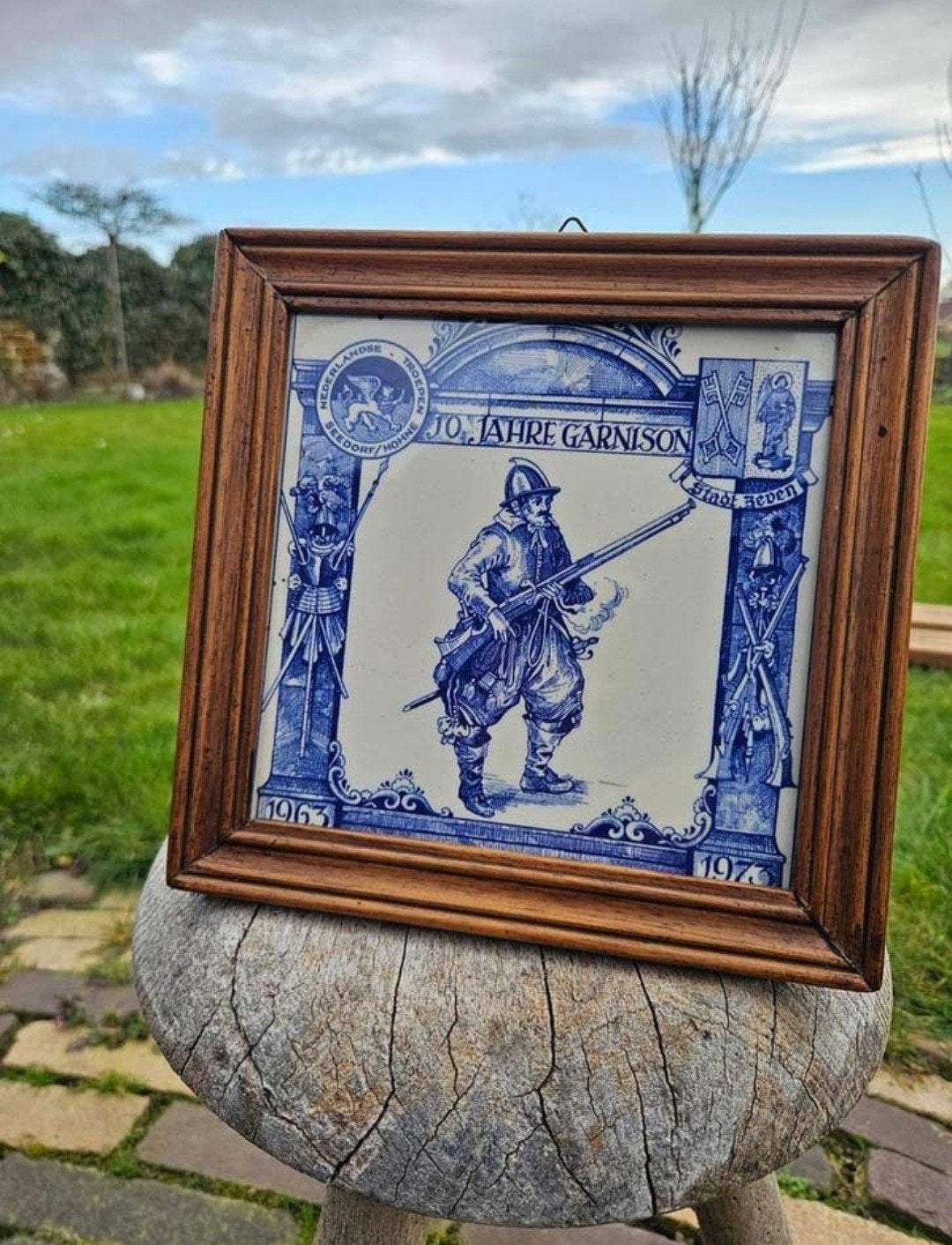 Delfts Blauw Tegeltableau, Ophalen of Verzenden