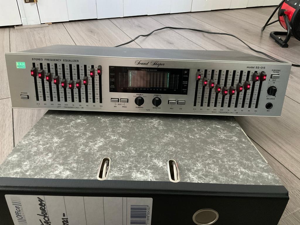 Sound Shaper SS-315 Stereo Frequentie Equalizer, Ophalen, Zo goed als nieuw