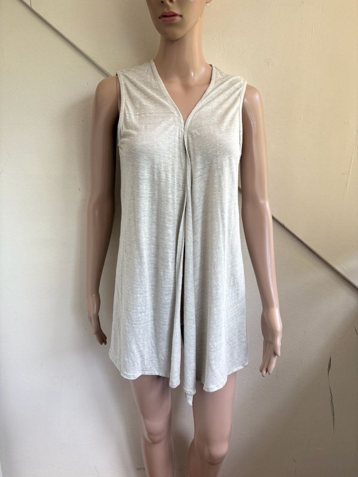 Pauw Amsterdam open gilet maat 3 = 40 beige linnen zijde, Kleding | Dames, Maat 38/40 (M), Beige, Ophalen of Verzenden, Zo goed als nieuw