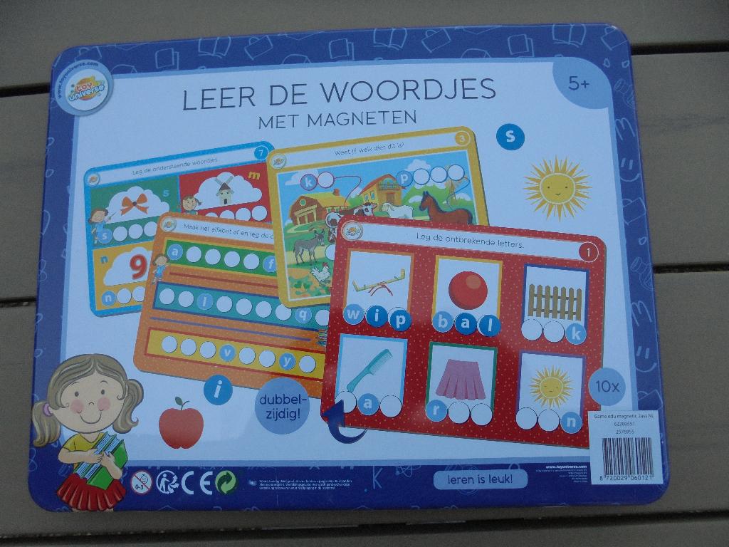 Leer de woordjes met magneetjes, Ophalen of Verzenden, Zo goed als nieuw, Taal en Lezen