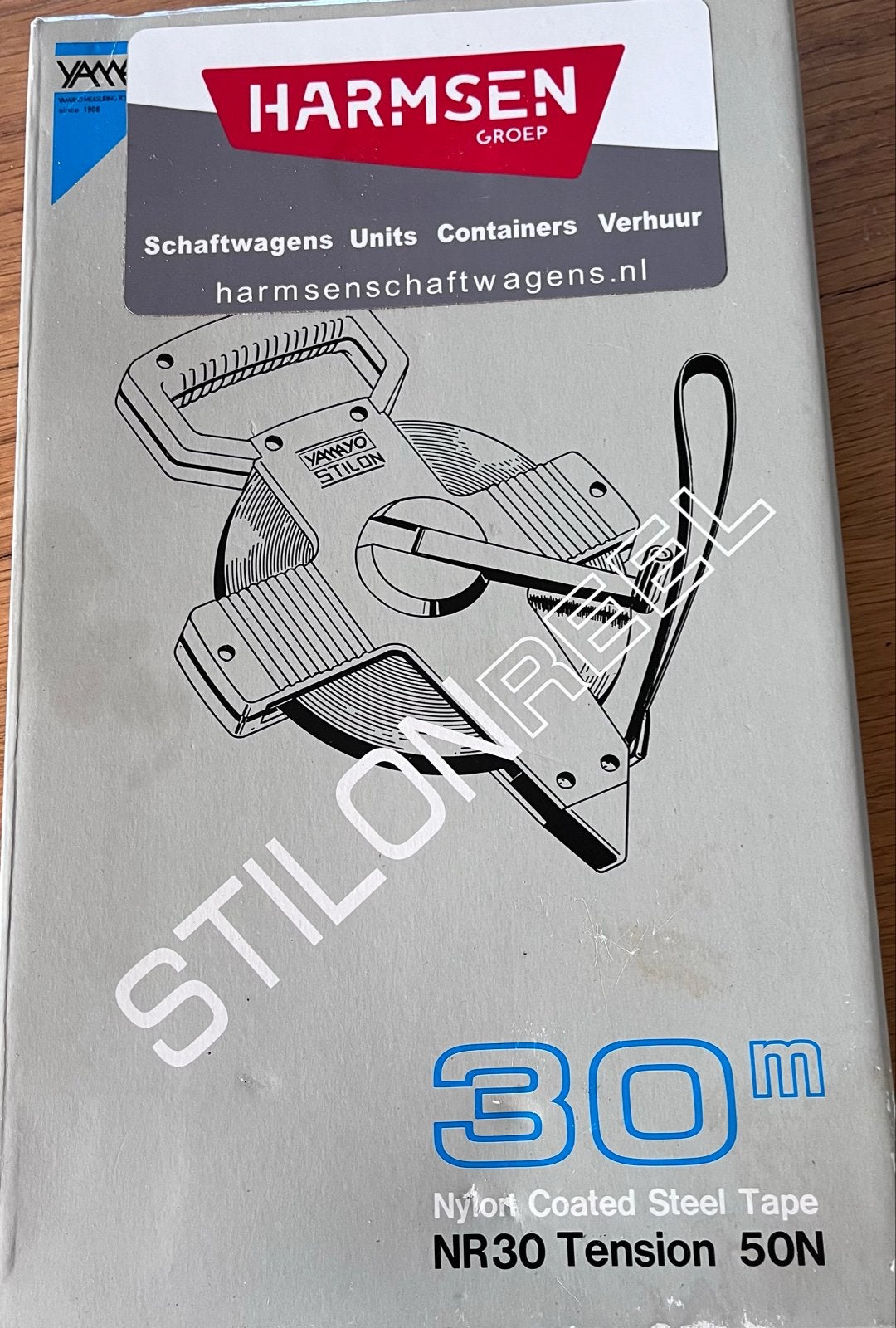 Nieuwe Yamayo Stilon Reel Meetband NR30 JIS 30m, Ophalen, Nieuw, Afstand