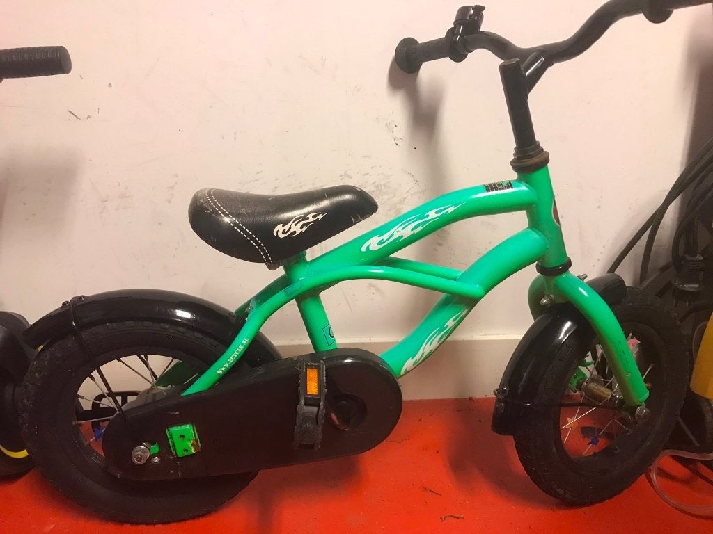 Kinderfiets 14 inch, Terugtraprem, Gebruikt, Minder dan 16 inch, Ophalen