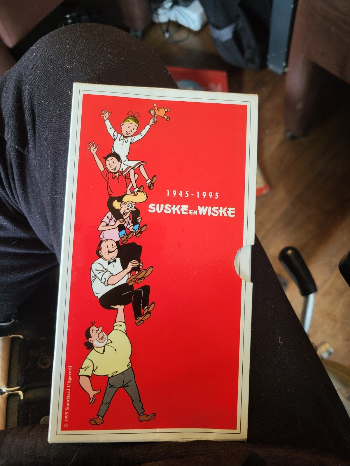 Suske en Wiske 1945-1995 herdenkingsmunt in zeer goede staat, Postzegels en Munten, Ophalen of Verzenden, Los biljet