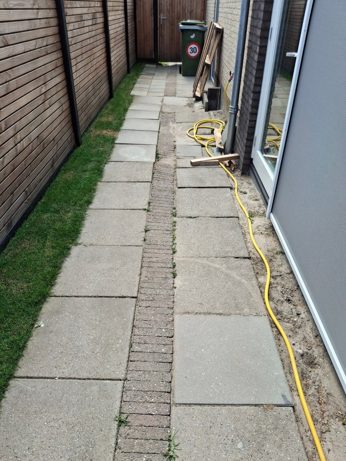 betontegels en waalformaat, Tuin en Terras, Tegels en Klinkers, Ophalen, Gebruikt, Beton, Terrastegels