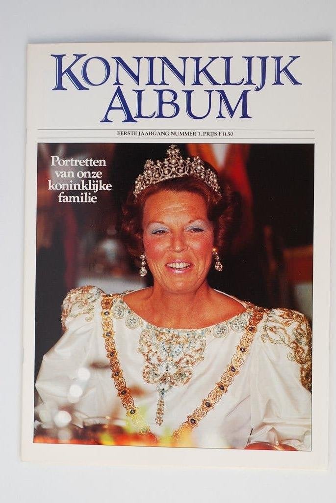 Koninklijk Album Vorsten 1985 - Portretten van Oranje, Verzenden, Zo goed als nieuw