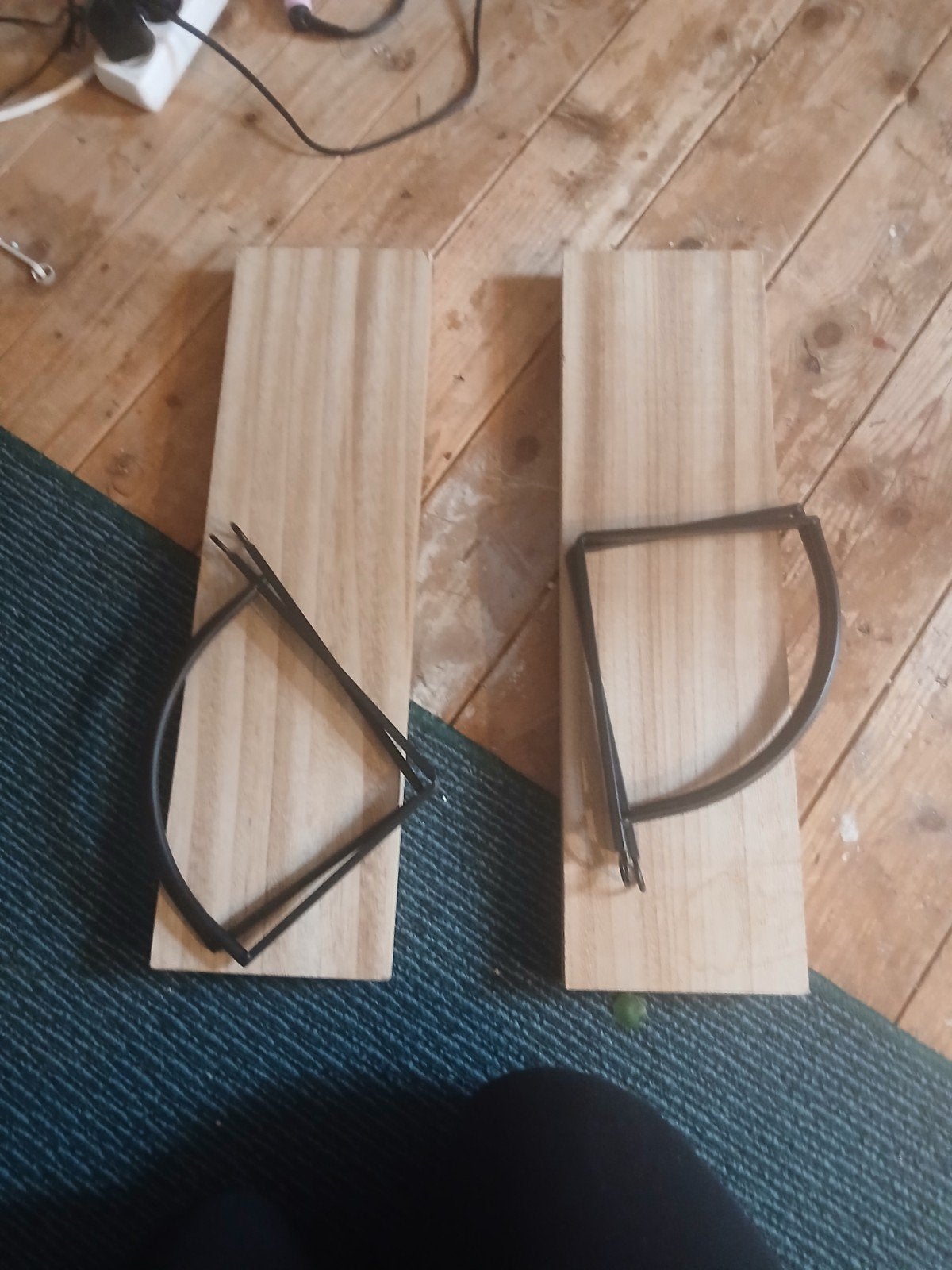 wandplanken, Ophalen