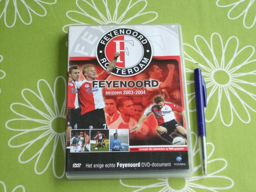 DVD Feyenoord - seizoen 2003-2004, Verzamelen, Ophalen of Verzenden, Gebruikt, Feyenoord, Overige typen