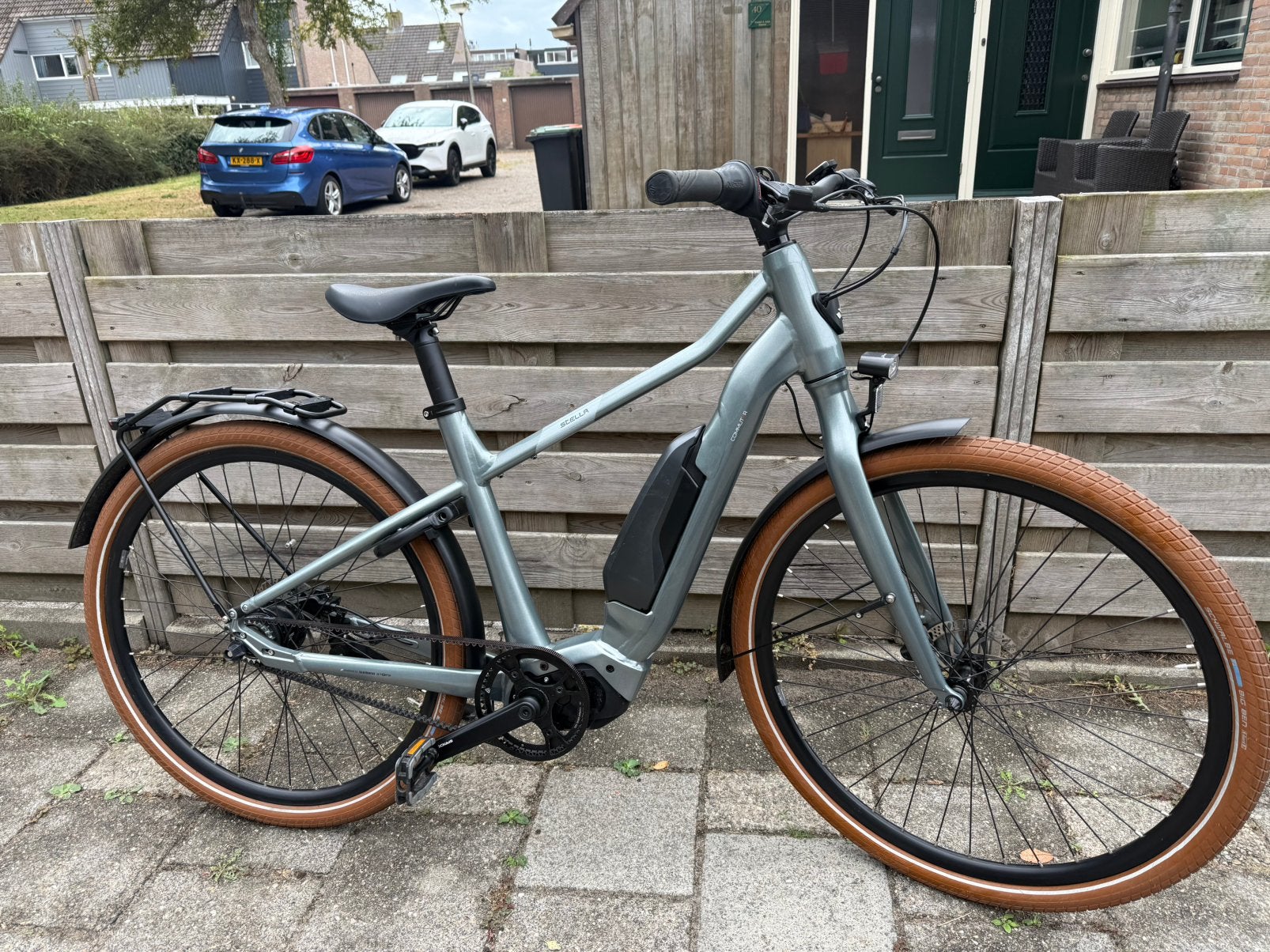 Stella commuter 8 versn 49 frame beltdrive 504wh 1500 km, Zo goed als nieuw, 47 tot 51 cm, 50 km per accu of meer, Ophalen