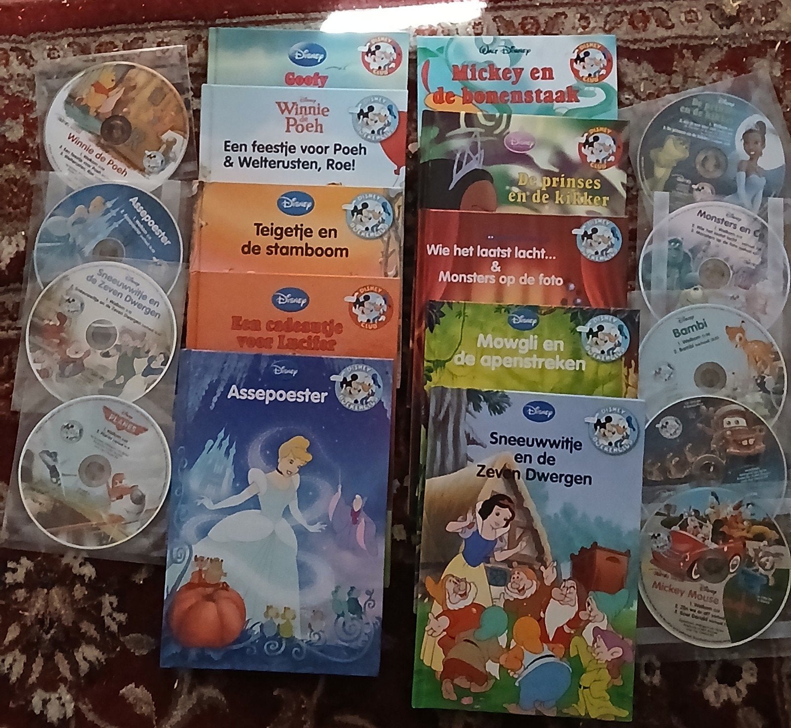 Grote collectie Disney boeken en dvd's, Cd's en Dvd's, Dvd's | Kinderen en Jeugd, Ophalen of Verzenden