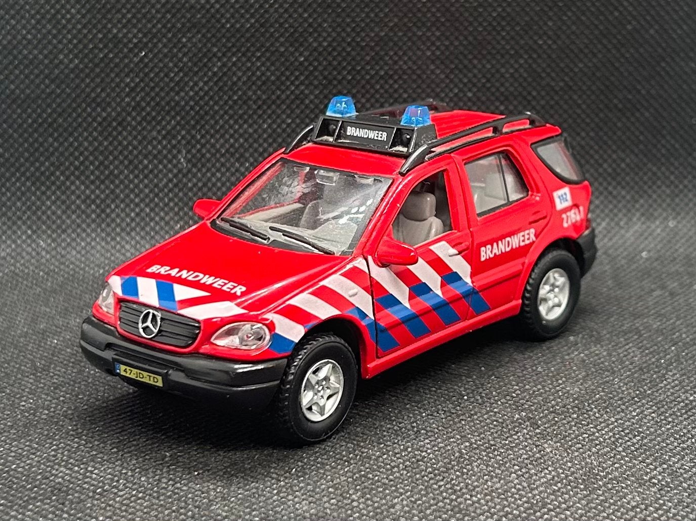 Hongwell Mercedes ML Brandweer 1:43, Hobby en Vrije tijd, Verzenden, Zo goed als nieuw, Auto, Overige merken