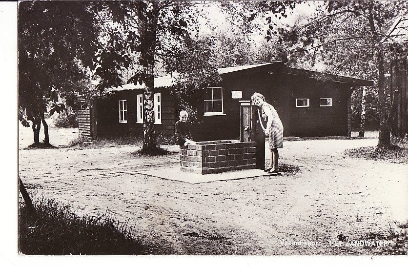 Harskamp (Gld.) Bondsvakantieoord Het zandwater 1970., Ophalen, 1960 tot 1980, Gelopen, Gelderland