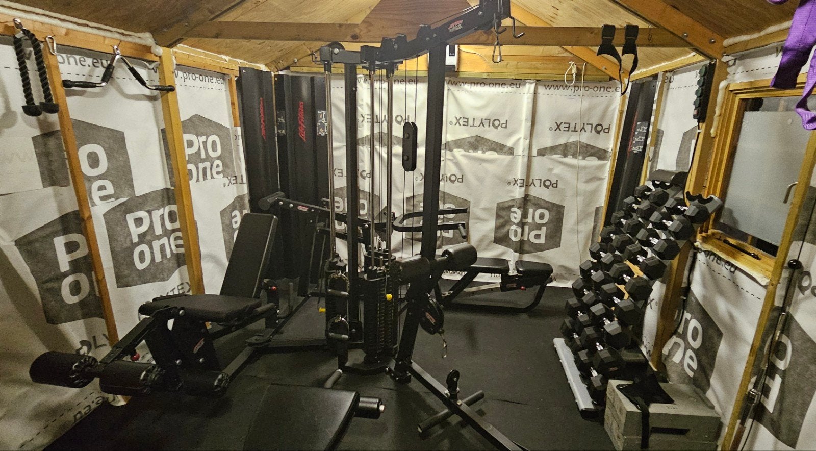 Complete Home Gym Set, Sport en Fitness, Ophalen, Gebruikt, Benen, Overige typen