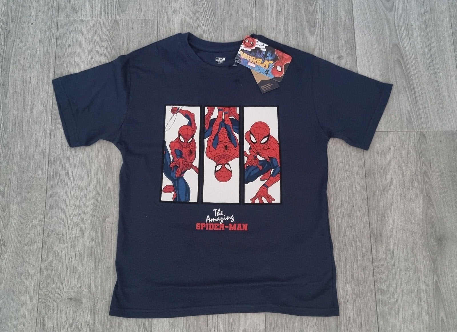 NIEUW Kiabi tshirt Spiderman maat 152, Kiabi, Jongen of Meisje, Nieuw, Ophalen of Verzenden