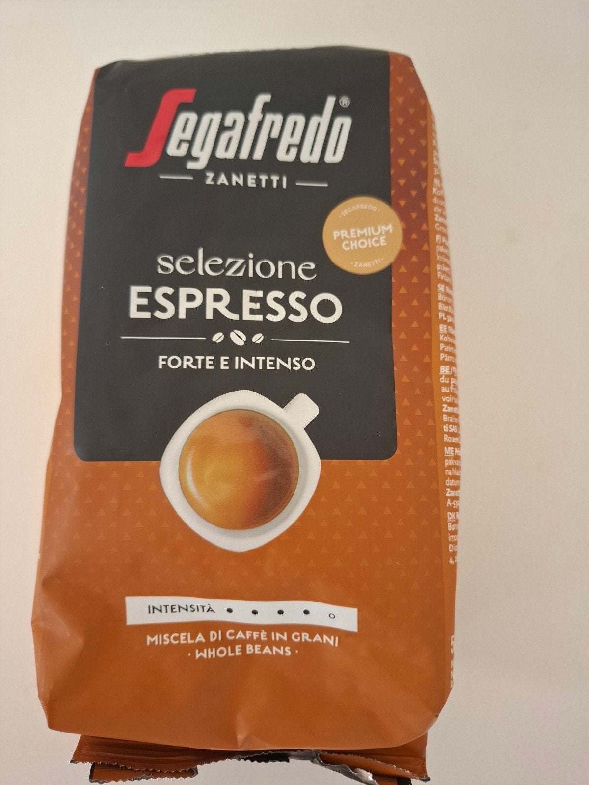 Segafredo koffie bonen 5 voor 25.00 (500 g per pak), Ophalen of Verzenden