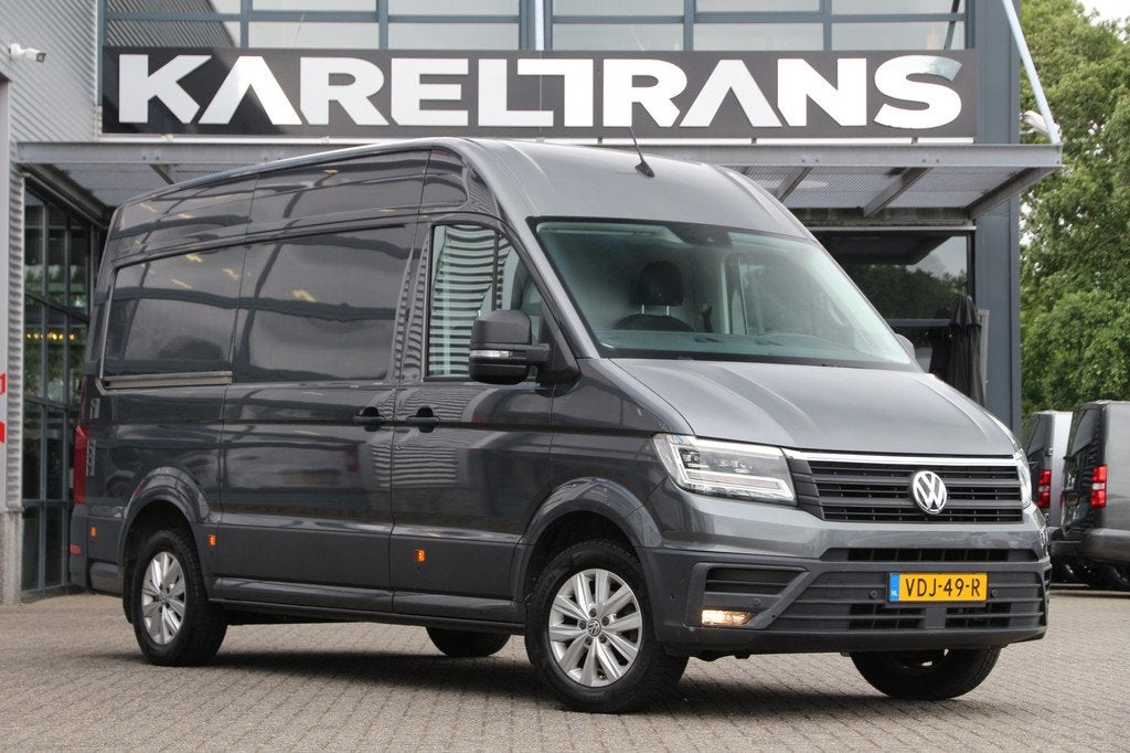 Volkswagen Crafter 2.0 TDI 140 | Aut. | Laadklep | Camera |, Auto's, Bestelauto's, Stof, Gebruikt, Euro 6, 4 cilinders