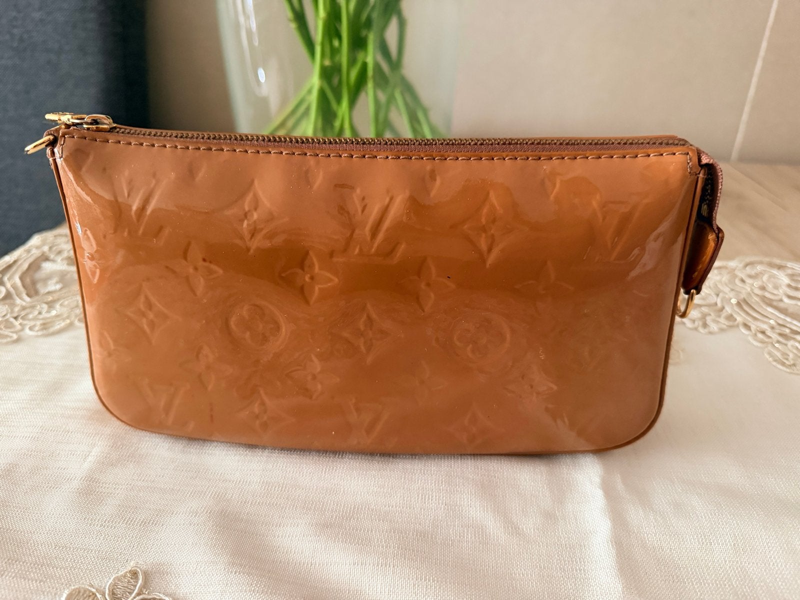 Originele Louis Vuitton Cosmetische Tas - Authentiek, Ophalen, Gebruikt, Bruin, Overige typen