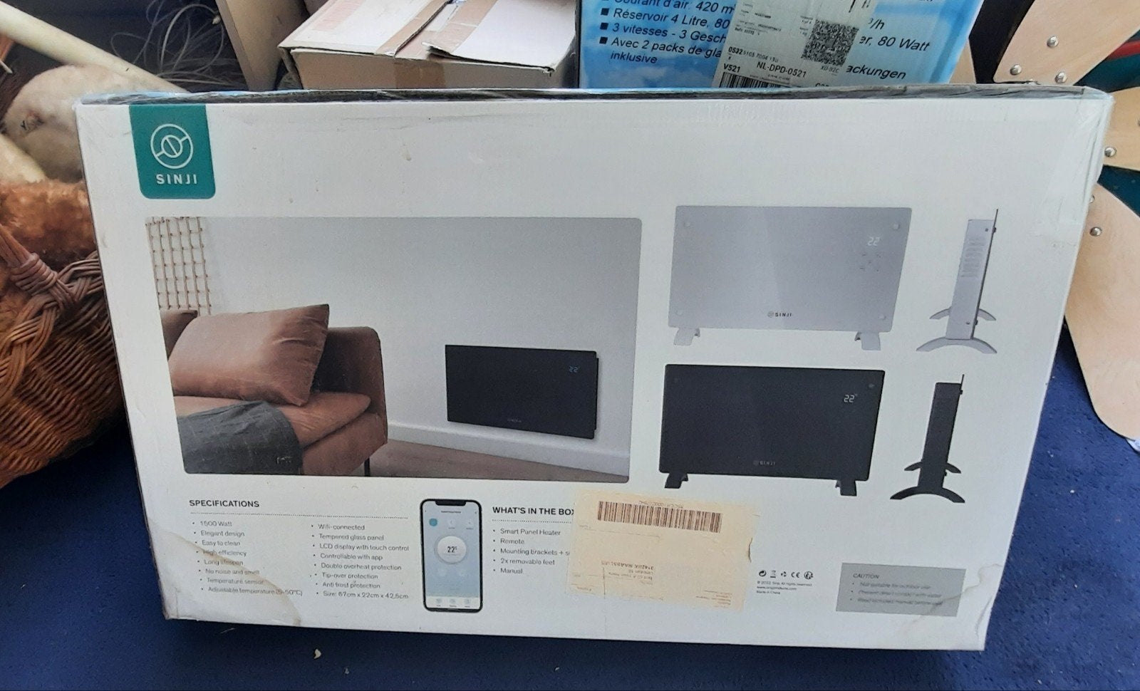 Heater, nieuw in doos, Overige soorten, Elektrisch, Nieuw, Ophalen of Verzenden