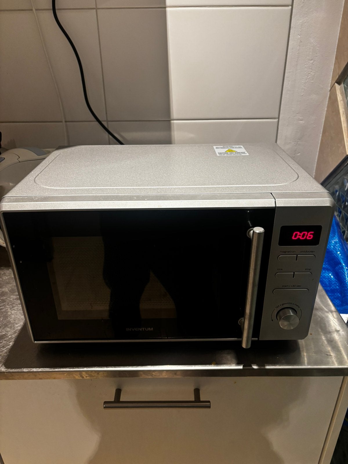 Inventum magnetron, Witgoed en Apparatuur, Magnetrons, Ophalen, Draaiplateau, Magnetron, Zo goed als nieuw