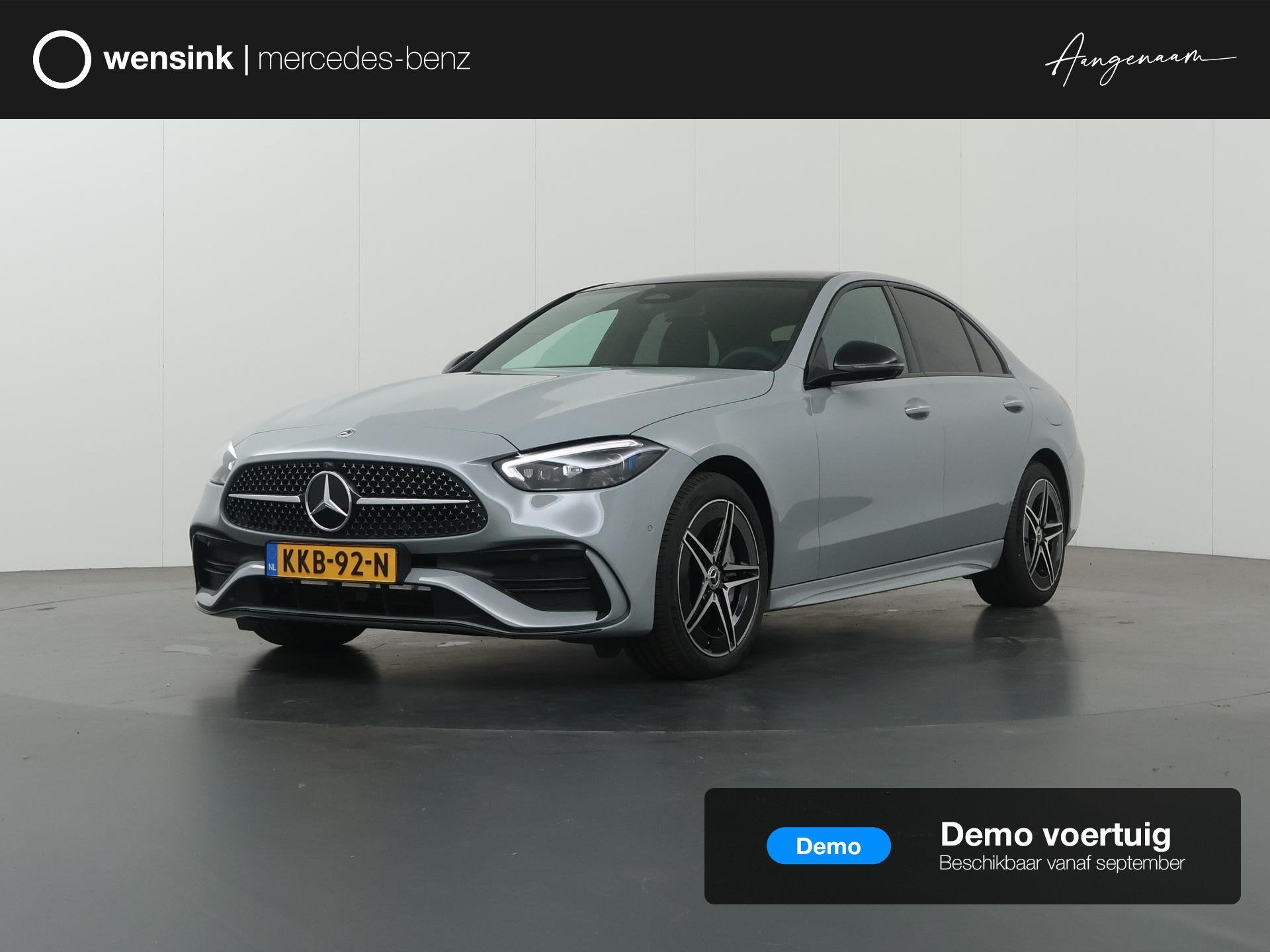 Mercedes-Benz C-Klasse 300 e Business Solution AMG | Panoram, Auto's, Automaat, Achterwielaandrijving, 1800 kg, 4 cilinders