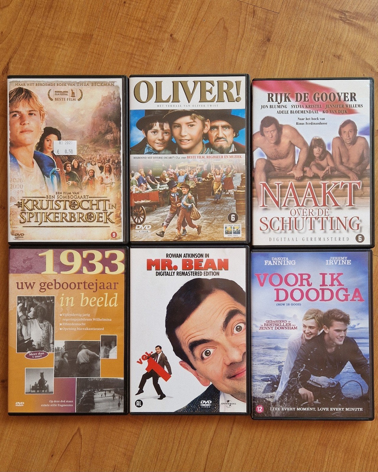 diverse dvd's  50 cent zie foto's en tekst, Cd's en Dvd's, Dvd's | Klassiekers, Alle leeftijden, Ophalen of Verzenden, Zo goed als nieuw