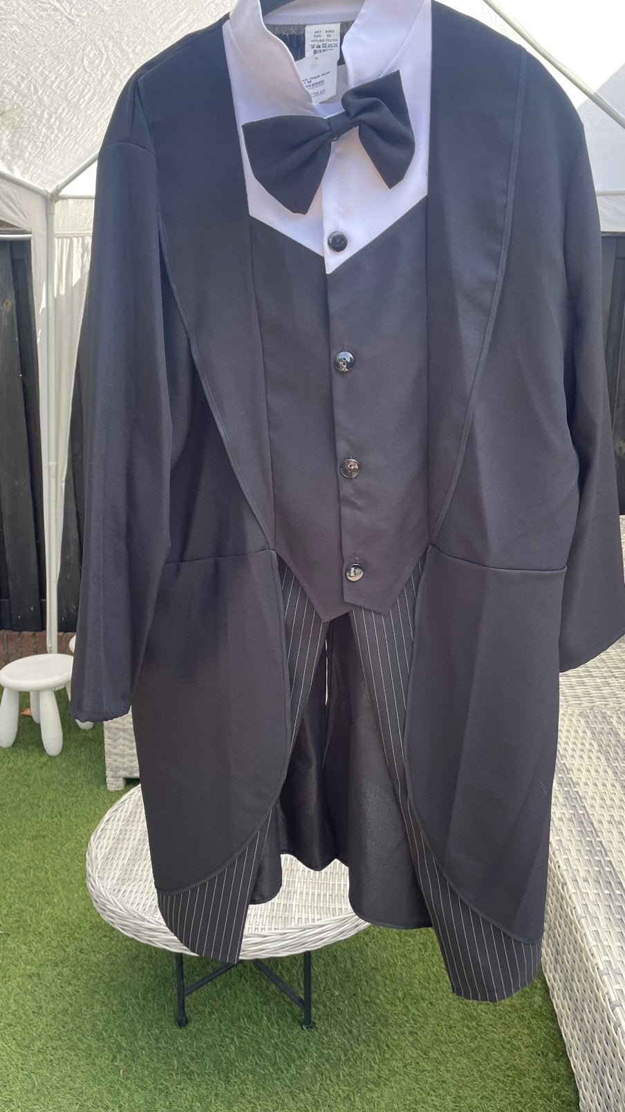 Charly Chaplin  kostuum maat 60, Kleding | Heren, Nieuw, Overige maten, Ophalen of Verzenden, Overige thema's