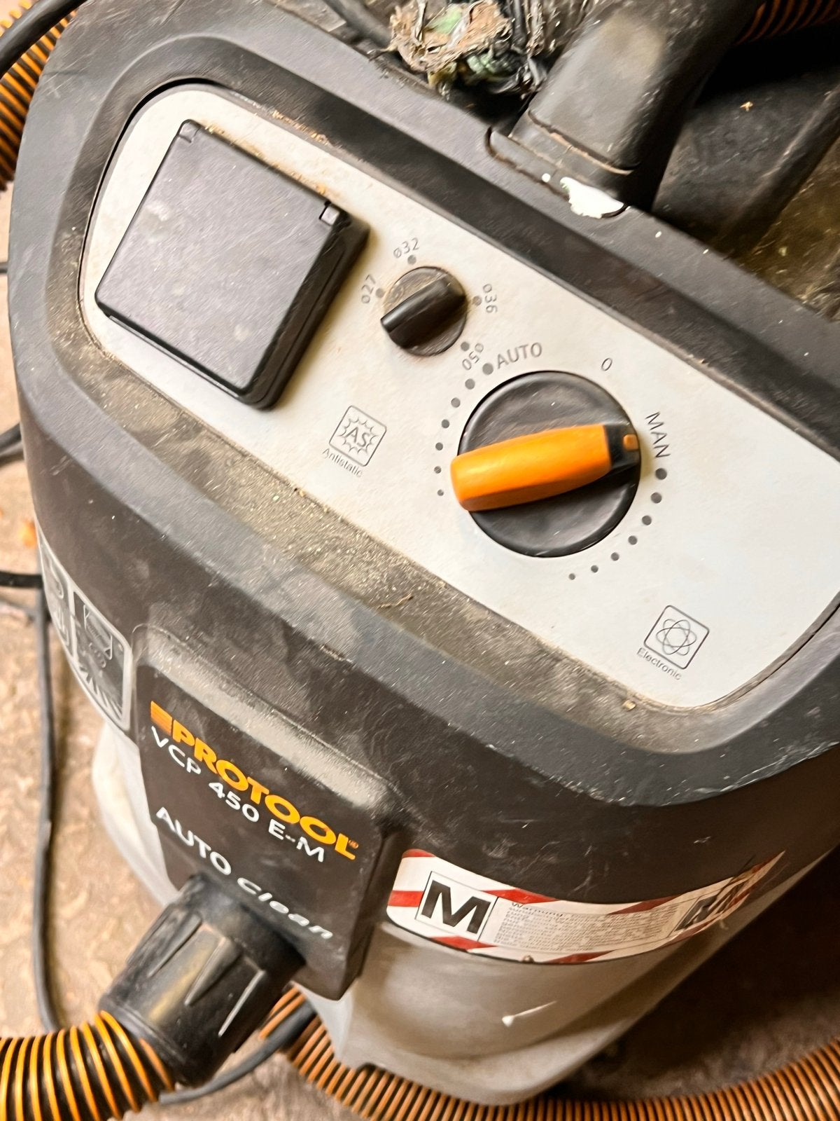 Protool VCP 450 E-M stofzuiger - Werkt perfect!, Ophalen, Gebruikt