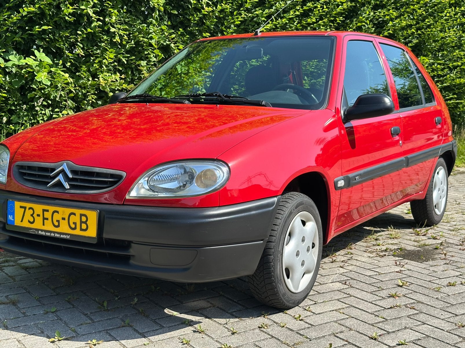 Citroën Saxo benzine 5 deurs nwe apk 2027 129.554 kilometers, Voorwielaandrijving, 600 kg, 4 cilinders, Saxo