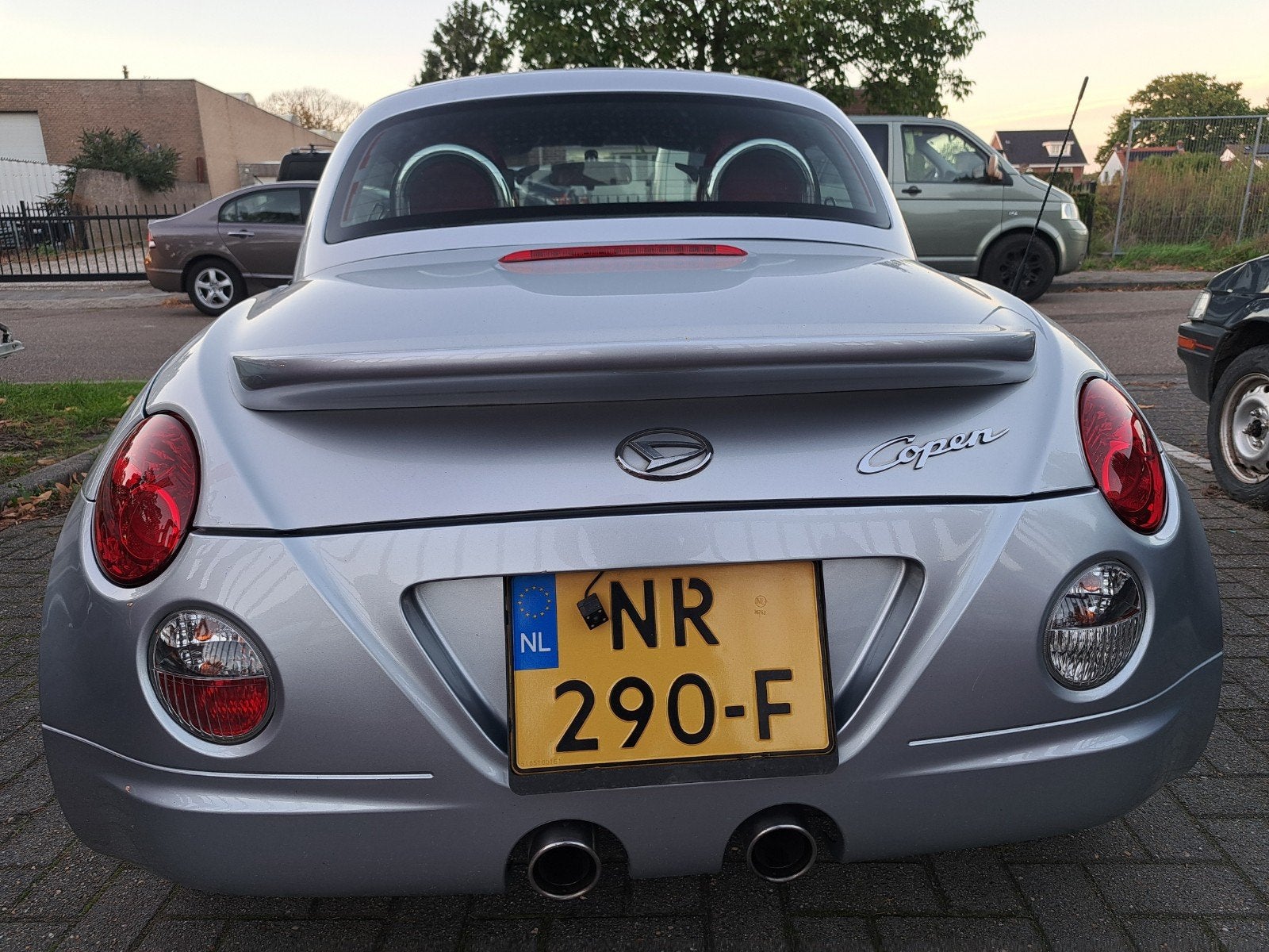 daihatsu copen 1.3 16v  stuur links!(zeldzaam!), Auto's, 4 cilinders, Cabriolet, Copen, Leder