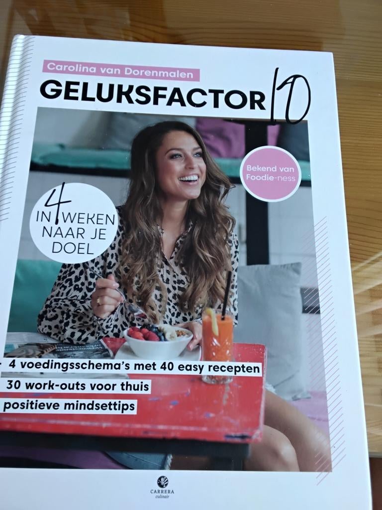 Carolina van Dorenmalen - Geluksfactor 10, Ophalen of Verzenden, Zo goed als nieuw, Carolina van Dorenmalen