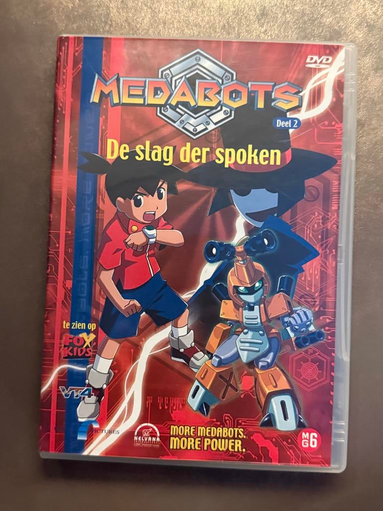 Medabots - De slag der spoken - Deel 2 DVD, Cd's en Dvd's, Gebruikt, Tekenfilm, Anime (Japans), Ophalen of Verzenden