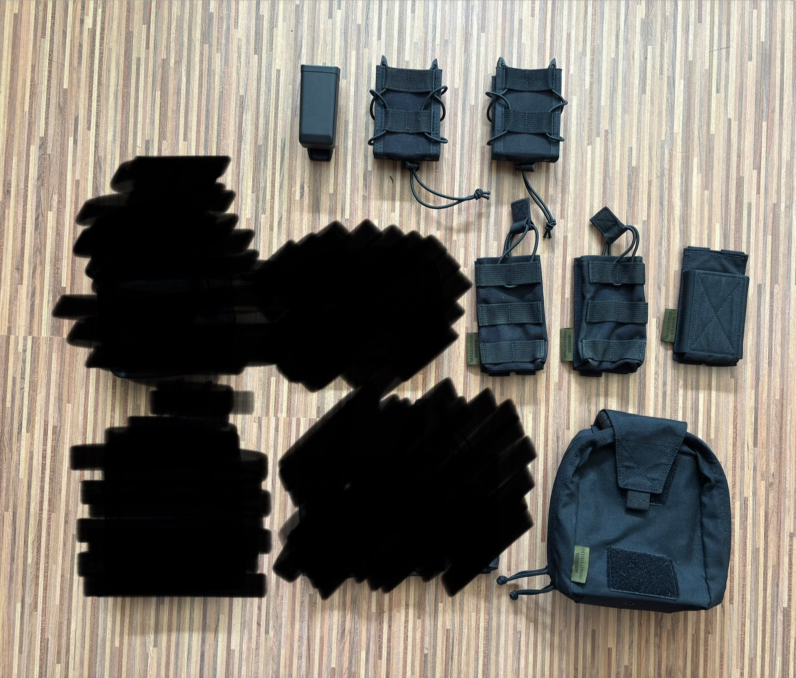 Warrior Assault Systems pouch pouches zwart black, Verzamelen, Militaria | Algemeen, Ophalen of Verzenden, Landmacht, Nederland
