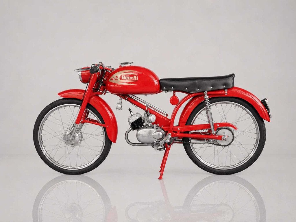 1958 Benelli Sport 50cc | Italian Classic Moped, Auto's, Oldtimers, Overige merken, Overige carrosserieën, Overige brandstoffen