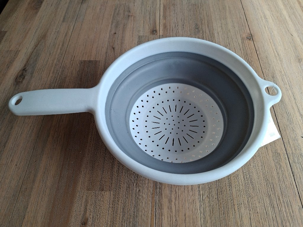 opvouwbaar vergiet. Nieuw. Wats Home. 23 cm doorsnee., Ophalen of Verzenden, Nieuw