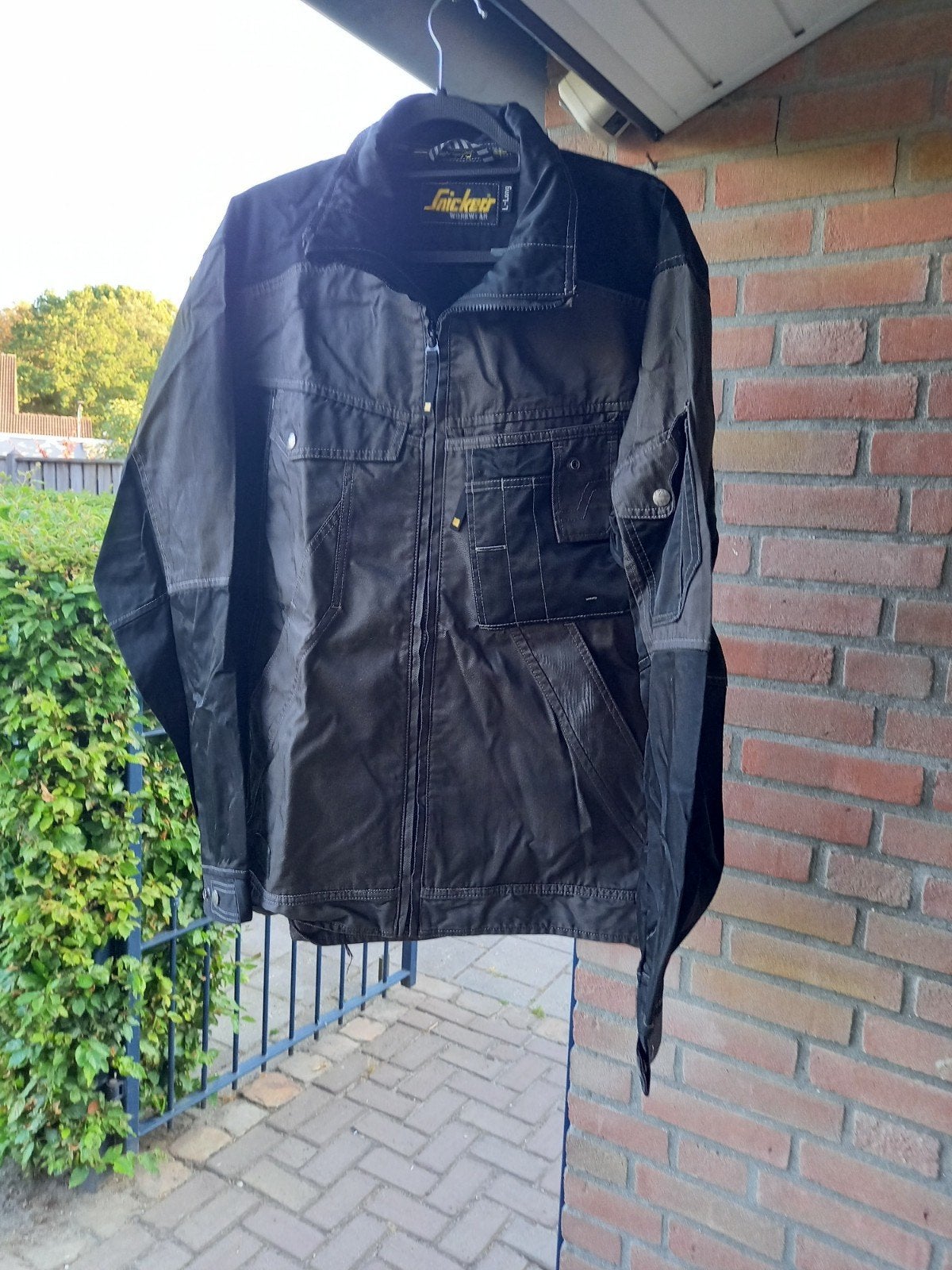 Snickers Workwear Jas - Maat L-Long, Maat 52/54 (L), Zwart, Snickers Workwear, Ophalen of Verzenden