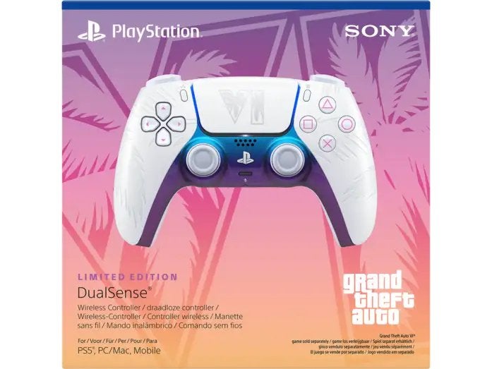 Sony DualSense controller GTA 6 Limited Edition - White, Ophalen of Verzenden, Nieuw, Controller, PlayStation 5